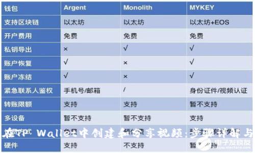 如何在TP Wallet中创建和分享视频：步骤详解与技巧